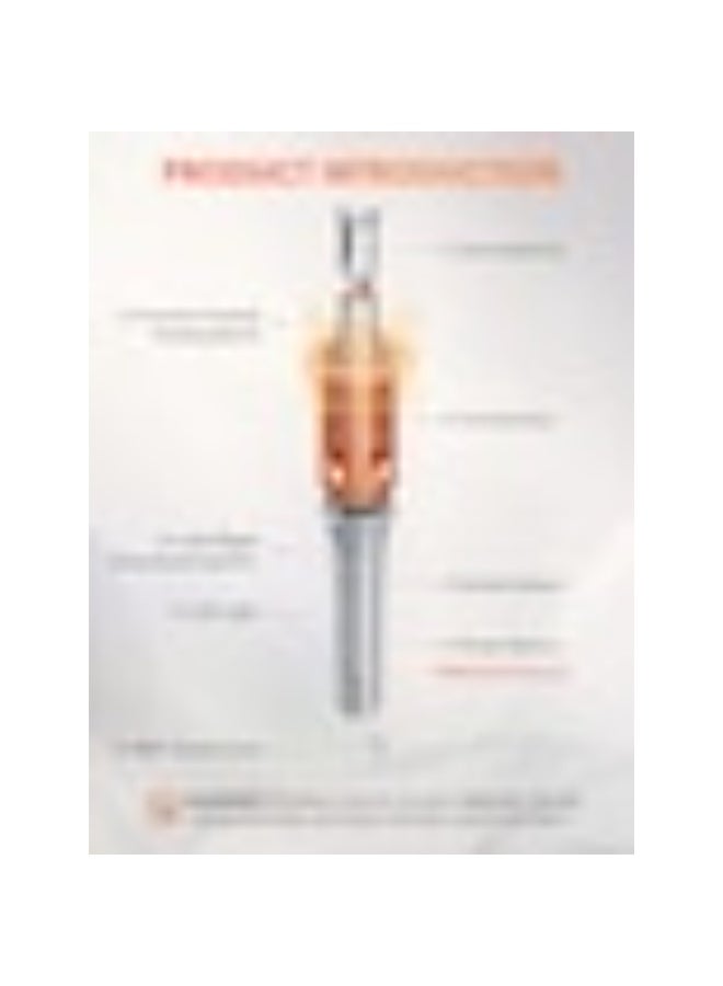 ACLIX Automatic Curling Iron 1 inch with 3 Temperatures Fast Heating, 2-Way Rotation, Automatic Shut-Off, Anti-Scald, Anti-Tangle Rotating for Hair Styling - Image 2