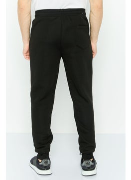 Rocawear Men Drawstring Brand Logo Sweatpants, Black  - Image 4