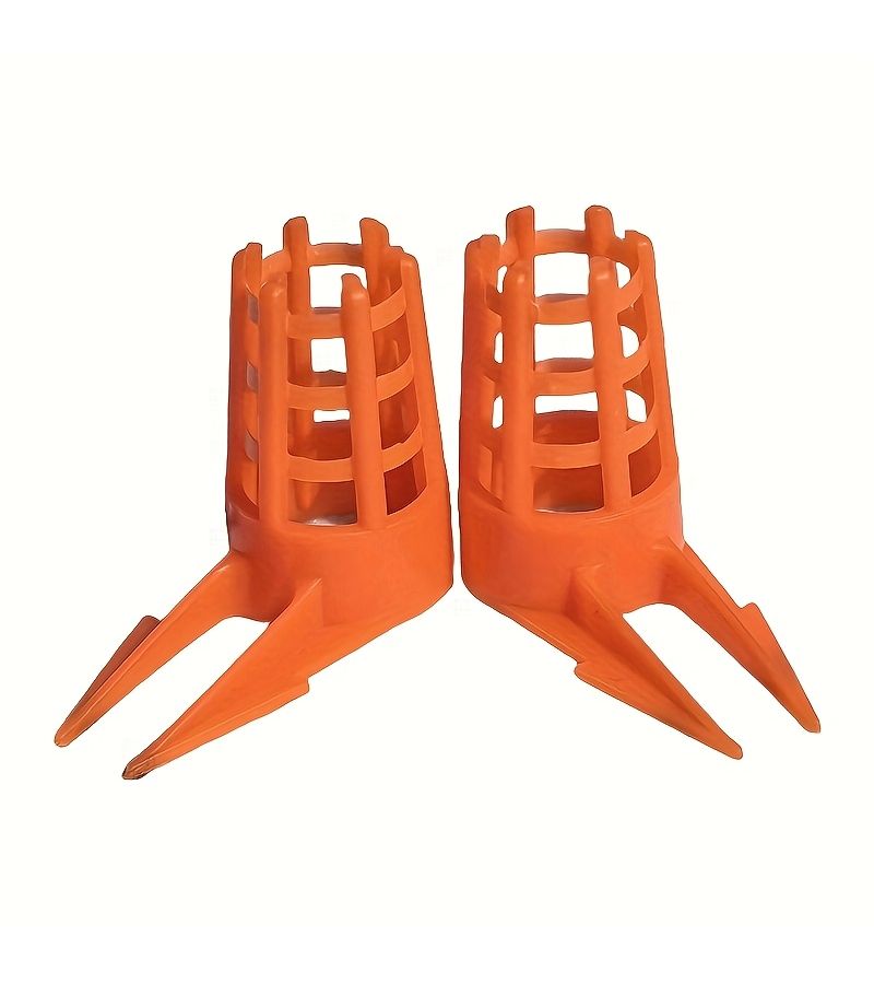 30 Pcs Beekeeping Tools Plastic Queen Bee Cage Anti Bite Protective Cover Beekeeping Plastic Cage Cup Split Opening With Thorns Royal Bee Protective Cover Queen Bee Protector - Image 2