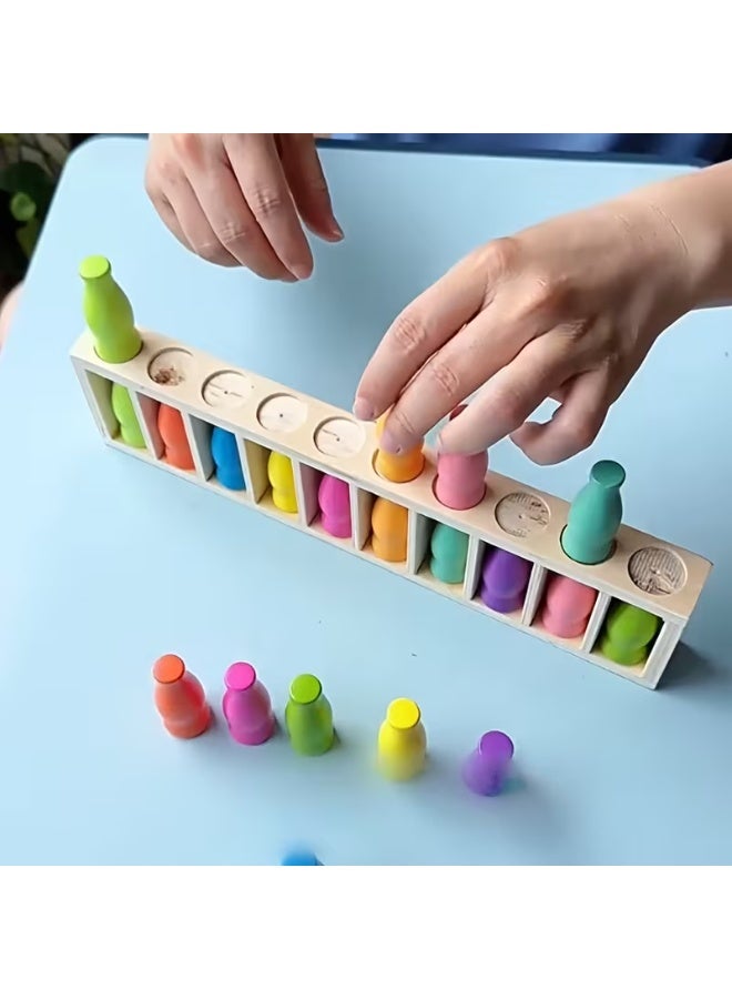 21-Piece Fun Bottle Color Guessing Challenge Game - Image 4