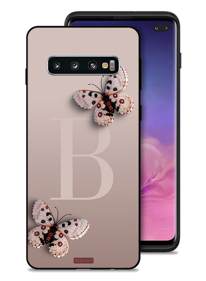 Tolwak Samsung Galaxy S10 Plus Protective Case Cover B Butterflies - Image 1