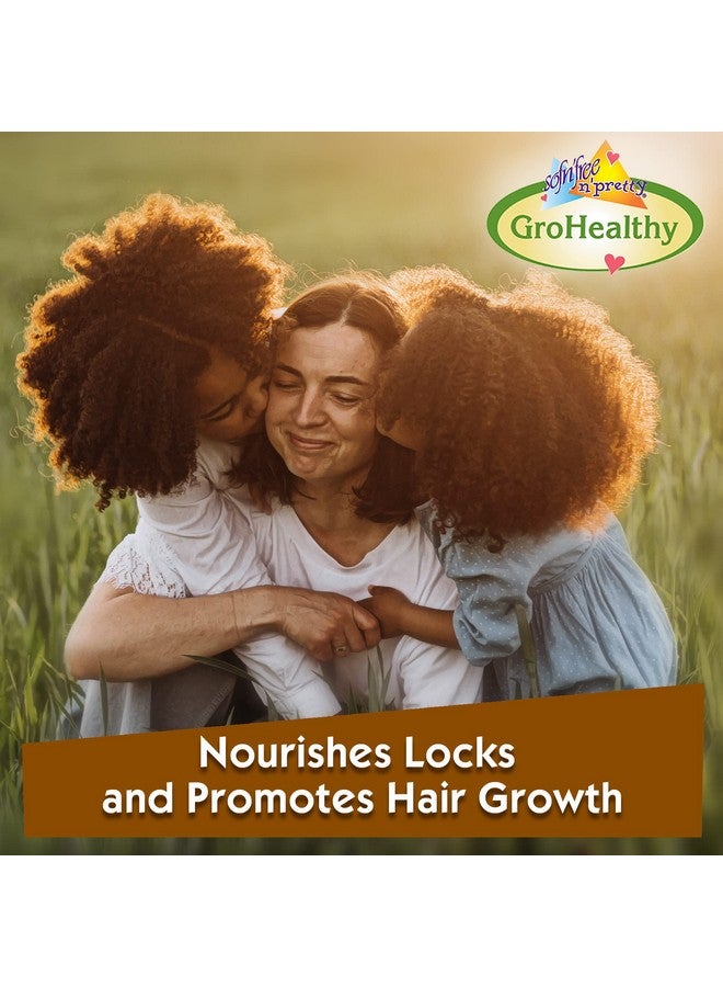 Sofn'free N'Pretty Grohealthy Olive Oil Cream For Hair Growth Reduces Breakage Rebuilds Strengthens & Protect Hairs For Healthy Shiny Longer And Thicker 8.8 Oz (Pack Of 1) - Image 2