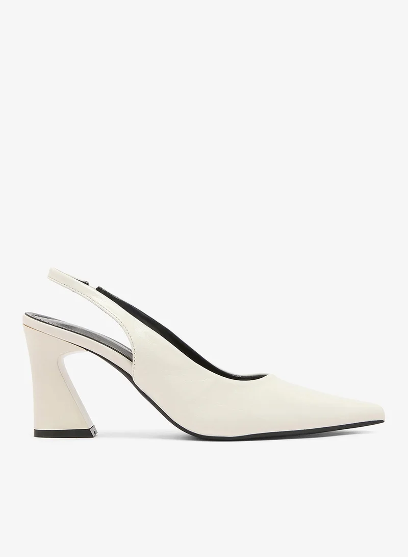 ELLA Mid Heel Pointed Toe Pumps