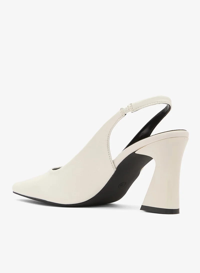 ELLA Mid Heel Pointed Toe Pumps