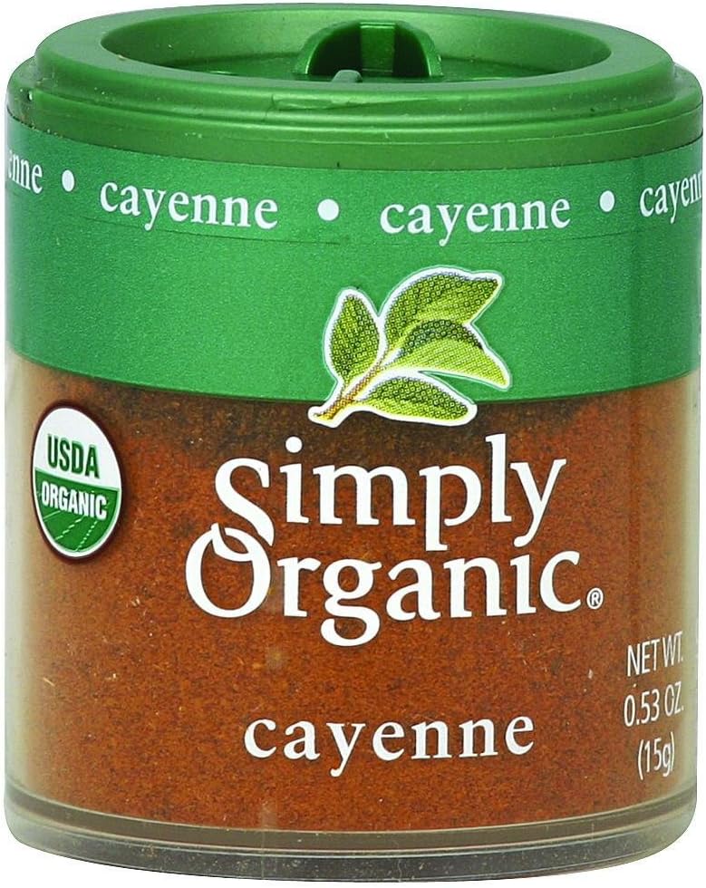 Simply Organic Mini Cayenne Pepper Ground, 0.53 oz