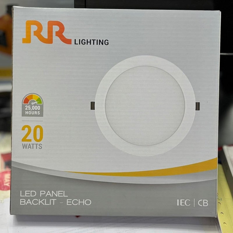 RR LED PANEL LIGHT 20W D/L ROUND - Image 2