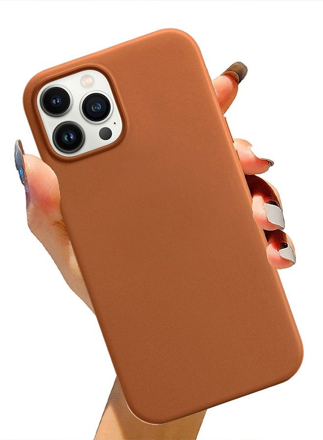 CATANES iPhone 13 Pro Max Case And Cover Leather Case With MagSafe Brown - Image 2