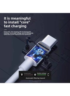 Generic Suitable For OppoA52 Flash Charging Line Data Line A52 Fast Charging Head 18w Charger Charging Line Lengthened 2 Meters Suit-Color:2m Quick Charging Cable 1 Pack  - Image 5