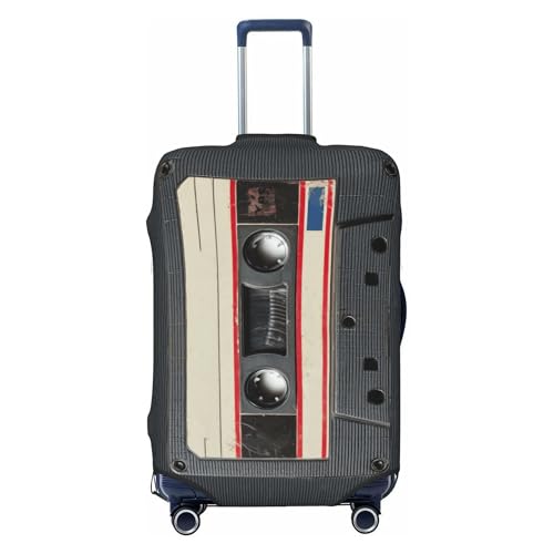Worltoldb Tape Travel Luggage Cover Polyester Suitcase Protector Washable Baggage Covers Fits 1821 Inch - Image 1