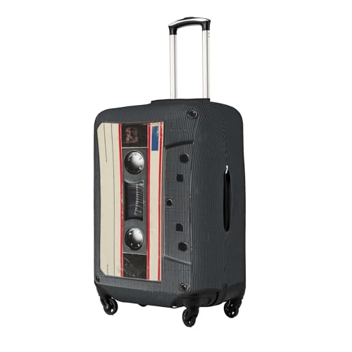 Worltoldb Tape Travel Luggage Cover Polyester Suitcase Protector Washable Baggage Covers Fits 1821 Inch - Image 3