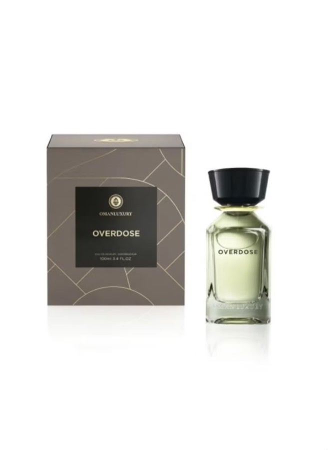 عمان الفاخرة عطر "أوفر دوز" (Overdose) بتركيز أو دو بارفان، سعة 100 مل | عطر للجنسين من "عمان لاكشري" (Oman Luxury) - Image 1