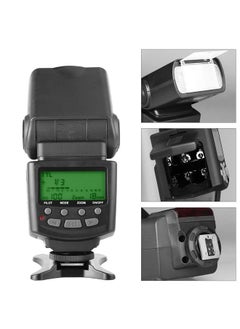 Meike MK430 TTL LCD Flash Speedlite Compatible with Canon DSLR Camera EOS 70D 77D 80D Rebel T7i T6i T6s T6 T5i T5 T4i T3i SL2 and with Standard Hot Shoe Stand  - Image 3