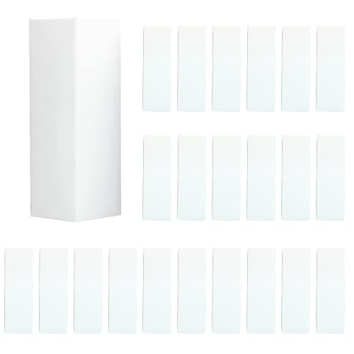 COSIDEA 50 PCS Empty White Lip Gloss Boxes W28 xW28 xH89mm W102xW102xH35 inch Cosmetic PerfumeMascara Box Packaging for Small Business Wholesale small Kraft Paper Box Luxury Holder Wrapping - Image 1