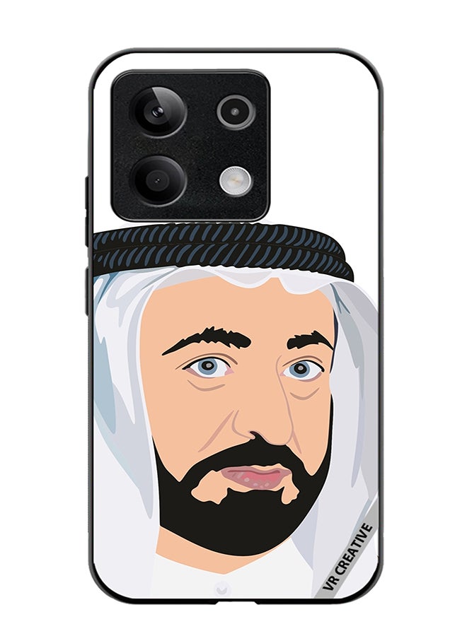 VR CREATIVE Protective Case Cover For Xiaomi Poco X6 Sheikh Sultan Bin Mohammed Bin Sultan Al Design Multicolour - Image 1