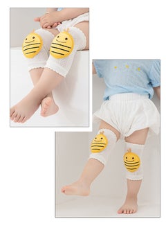Beirui 3 Pairs of Baby Knee Pads, Cotton Child and Infant Safe Crawling Elbow Pads, Anti-fall Cartoon Knee Pads for Crawling, Non-Slip Products, Protecting Infant and Toddler's Knees, Elbows and Legs  - Image 5