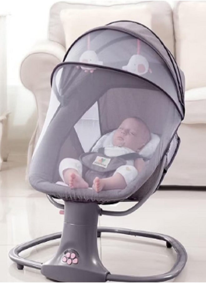 Mastela - Mastela 3-in-1 Multifunction Bassinet | Grey & Pink - Image 1