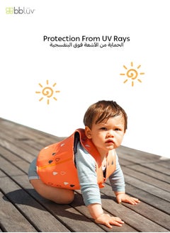 bbluv bblüv Näj Toddler Swim Vest – Neoprene Float Jacket with 8 Removable Floats, UPF 50+ Sun Protection, Secure Fit & Adjustable Straps – Ideal for 3-6 Years Water Safety & Fun  - Image 5