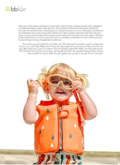 bbluv bblüv Näj Toddler Swim Vest – Neoprene Float Jacket with 8 Removable Floats, UPF 50+ Sun Protection, Secure Fit & Adjustable Straps – Ideal for 3-6 Years Water Safety & Fun  - Image 3
