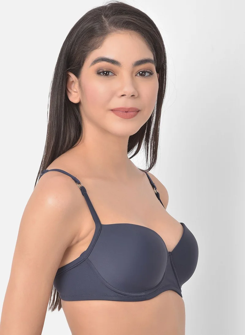 Clovia Plunge Neck Bra