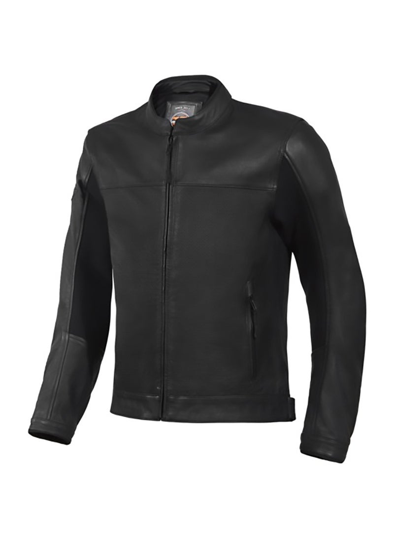 Seventy Degrees SD-JL4 Legend Classic Summer Leather Jacket for Men - Black