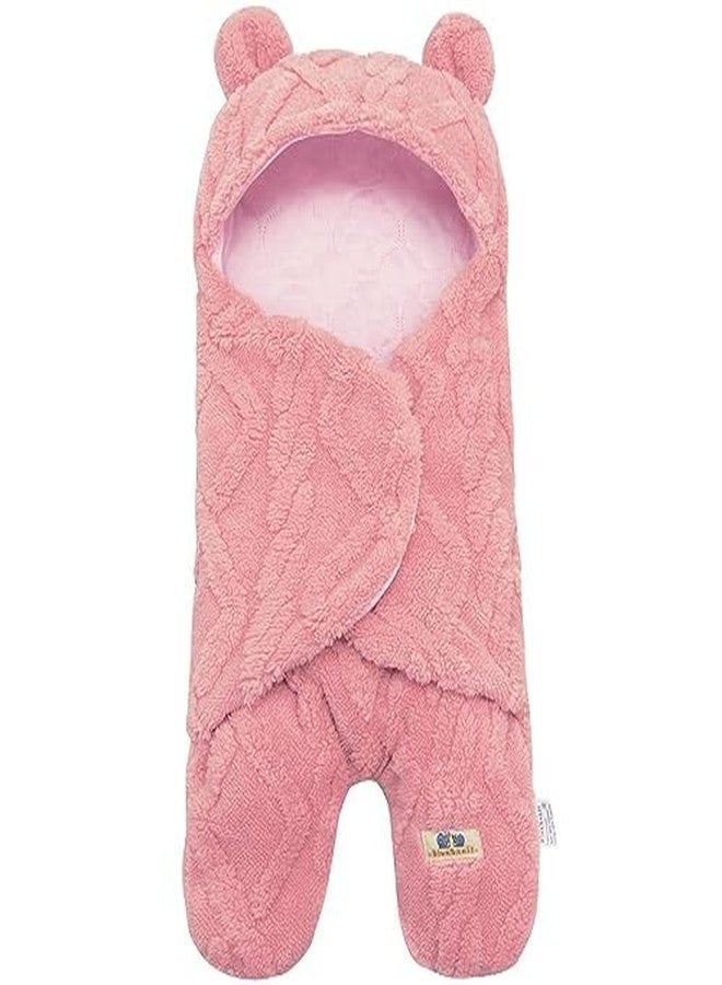 BlueSnail Comfortable Swaddling Blanket,Breathable and Soft Newborn Receiving Blanket (Pink) - Image 2