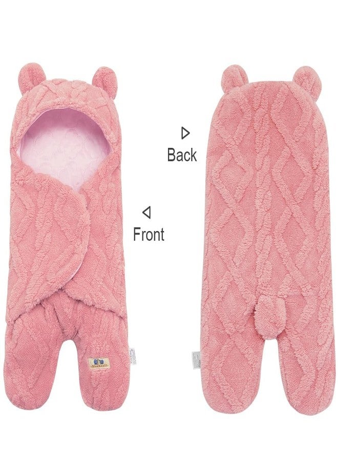 BlueSnail Comfortable Swaddling Blanket,Breathable and Soft Newborn Receiving Blanket (Pink) - Image 5