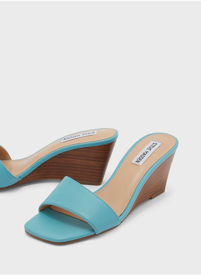 STEVE MADDEN - Redah Wedge Sandals - Image 1