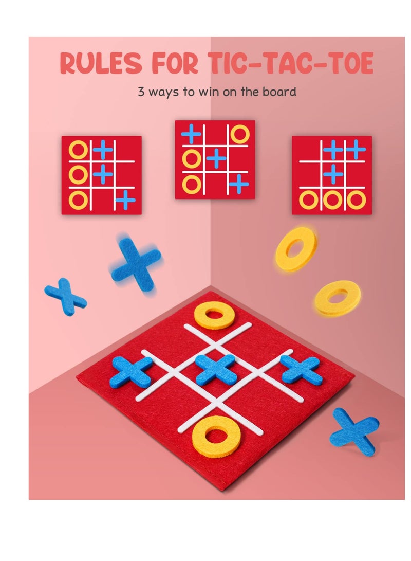 لعبة تيك تاك تو المصغرة، 12 عبوة من 3 ألوان لتيك تاك للأطفال والعائلة، هدايا حفلات عيد الميلاد، أكياس الهدايا، نشاط ممتع لليالي الألعاب الداخلية، هدايا للطلاب - Image 5