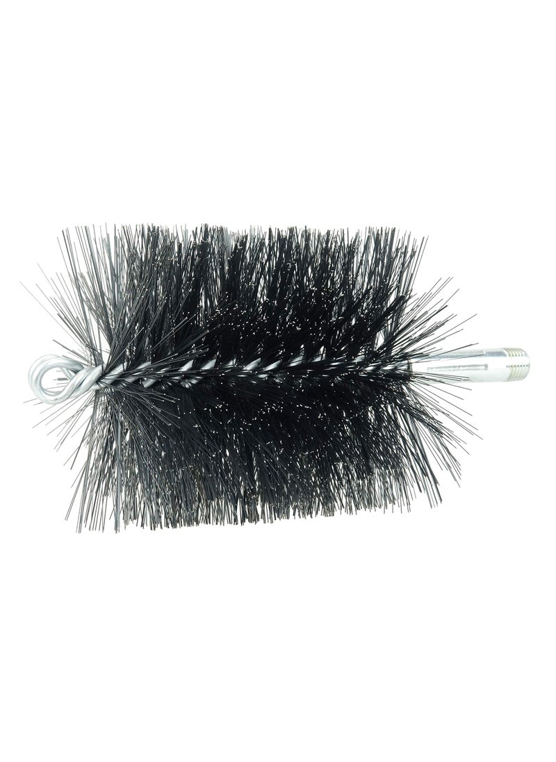 WEILER Weiler 44169 4" Double Spiral Flue Brush, 012 Steel Fill, Made in The USA 
