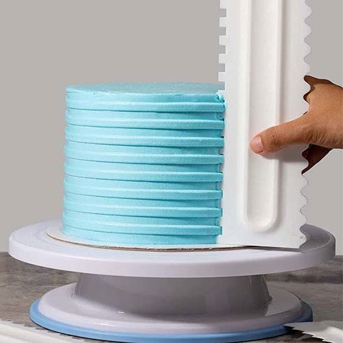 GA-DE GADE Cake decorative tall scraper for icing - 10inch (Design A (Pack 4)) - Image 4