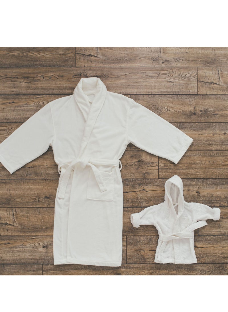 WHITE HOTEL COLLECTION - Kids Baby Bath Robe S/M/L/XL/XXL - Image 1