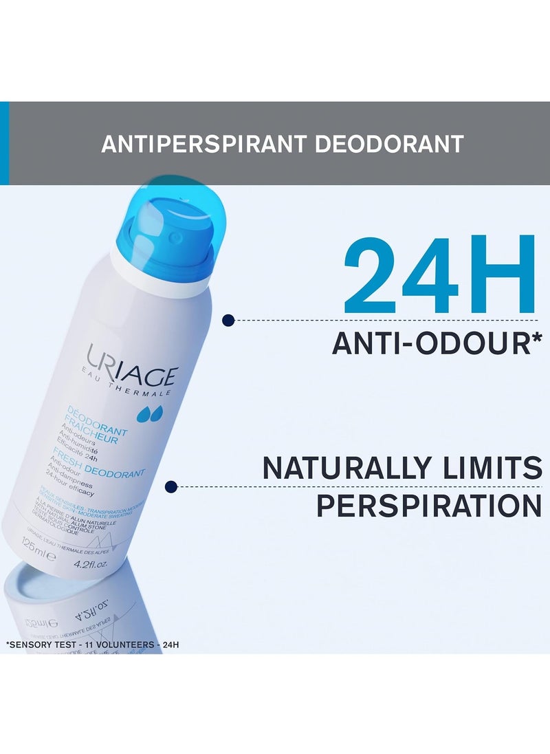Uriage Uriage Fresh Deodorant Spray 125Ml  - Image 5