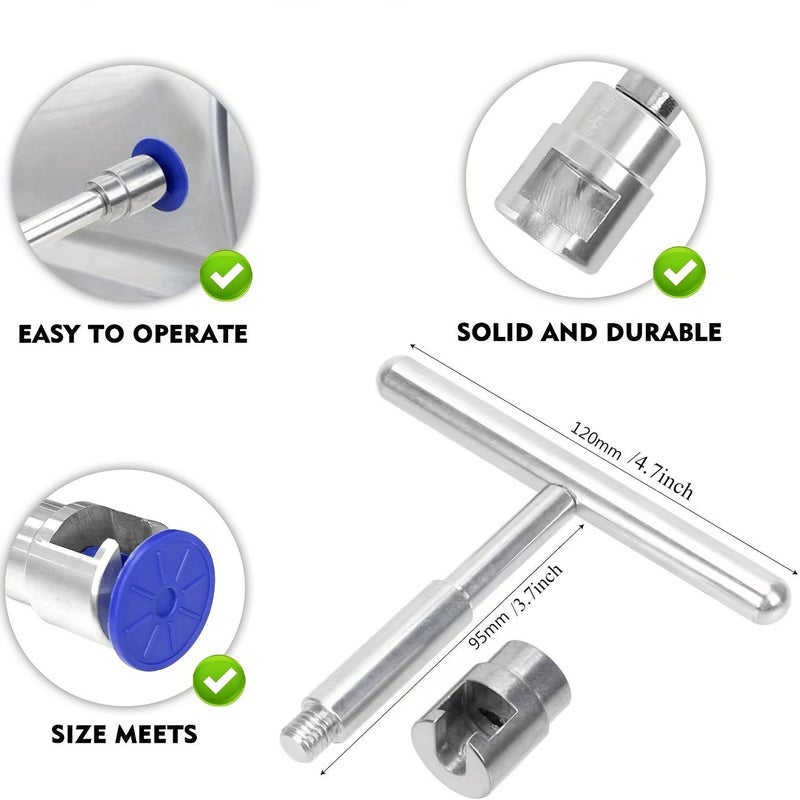 Car Dent Repair T Suction Cup Puller Kit 1 Set Car Body Tools - Image 3