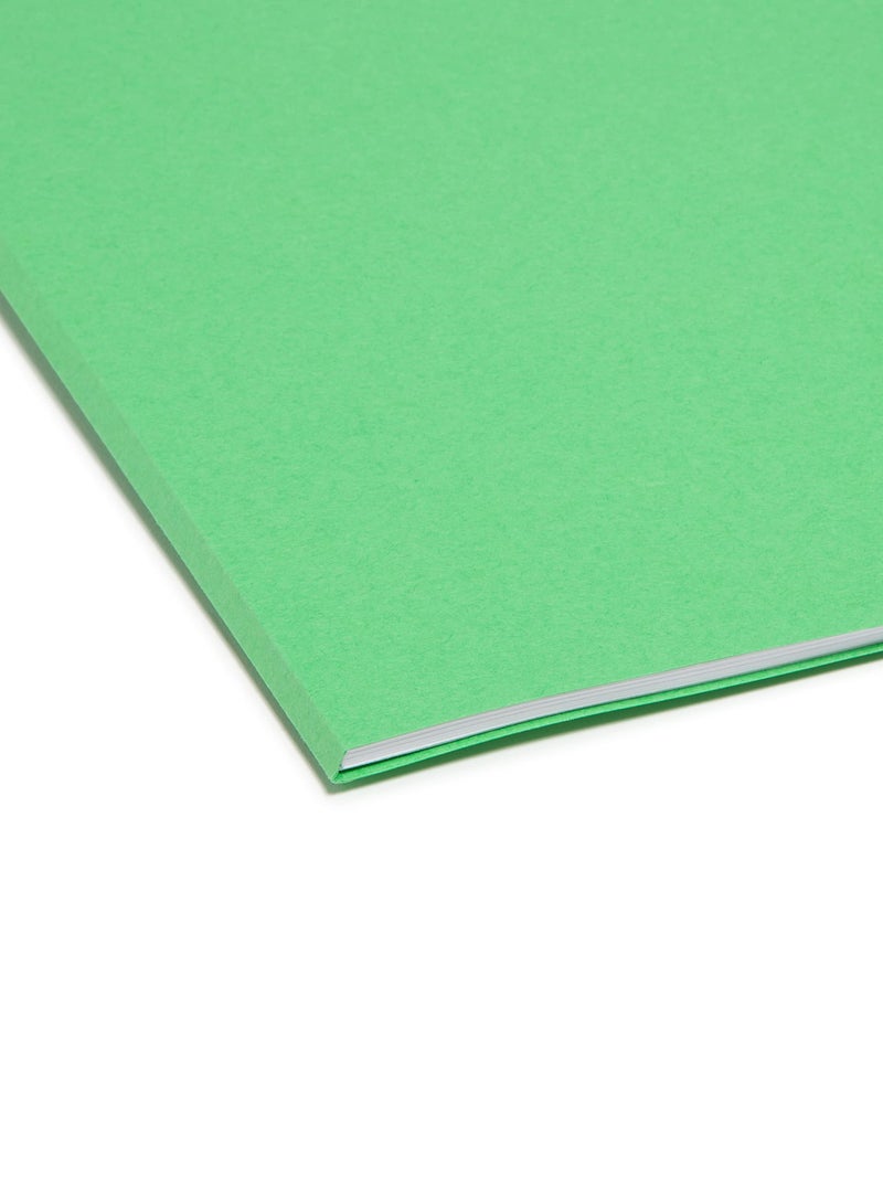 Smead File Folder, Reinforced Straight-Cut Tab, Legal Size, Green, 100 per Box (17110) - Image 5