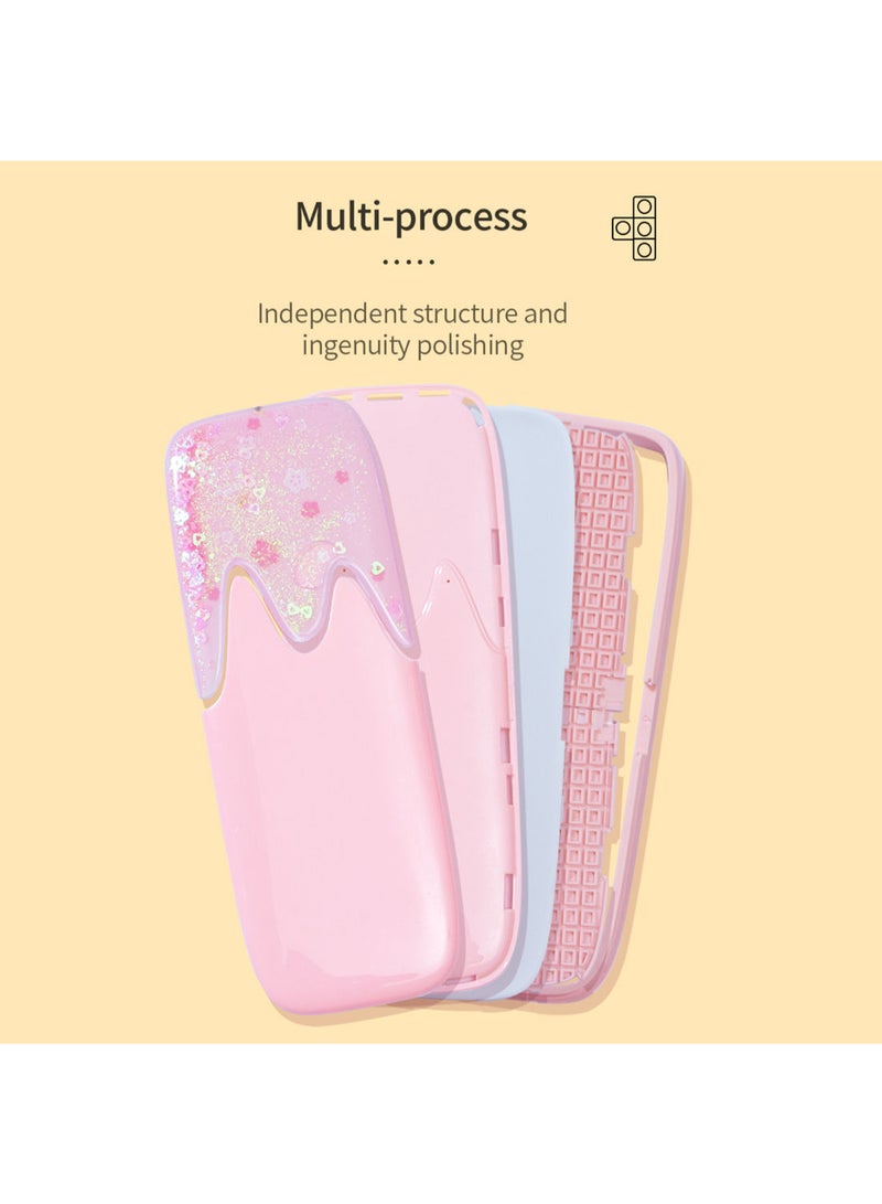 إسكدنيا حافظة منظمة لتخزين الأقلام بتصميم لطيف متعدد الوظائف من NBX، مناسب للمدرسة والأولاد والفتيات والطلاب، يمكن تركيبه بنفسك أرجواني - Image 2