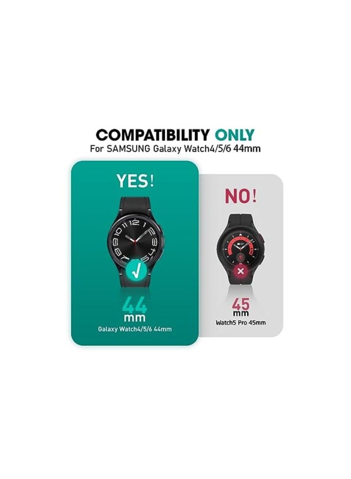 SupCase Unicorn Beetle Pro Series Case for Galaxy Watch 6/5/4 [44mm], Rugged Protective Case with Strap Band - Image 2