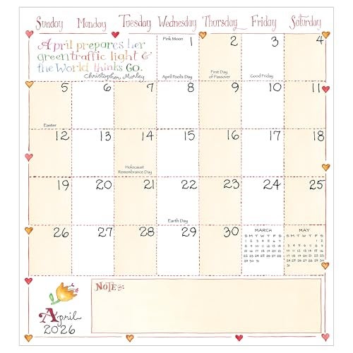 TF Publishing 2026-2027 Susan Branch Small Monthly Pocket Planner with 2 Page Large Calendar Grid and Lined Notes Section - 2 Year Pocket Calendar 2026-2027 Perfect for Purse - 3.5in x 6.5in - Image 5