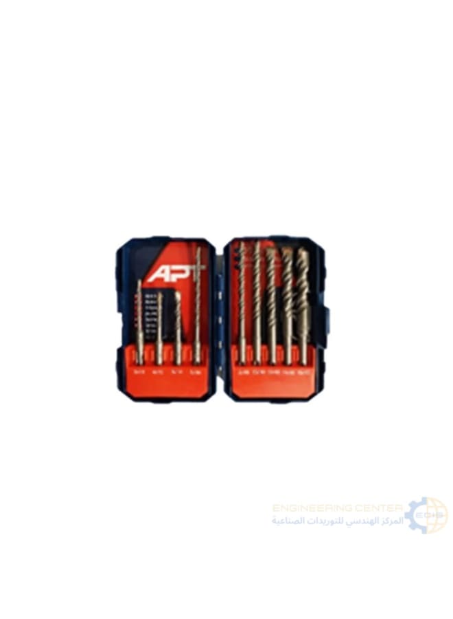 Apt Titanium + Sesame + Vidia 2-10mm Pin Set, 16 Pieces APT