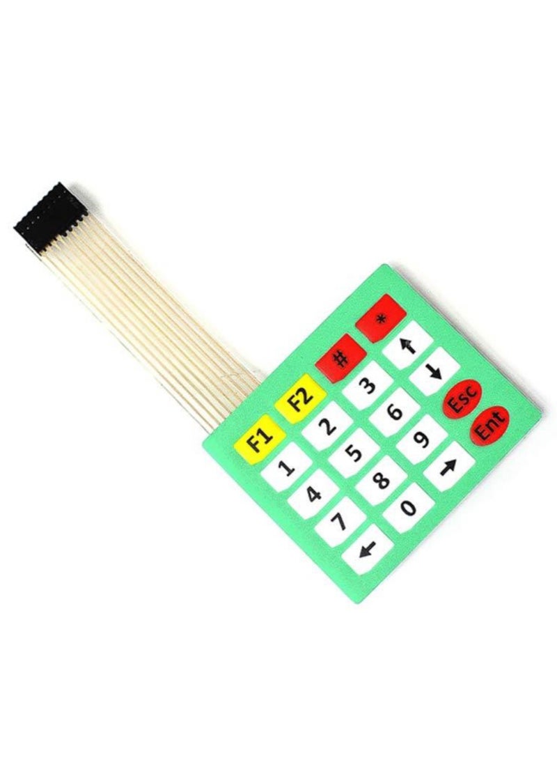 Arduino 4x5 Keys Matrix Array – 20-Key Membrane Keypad for Arduino 