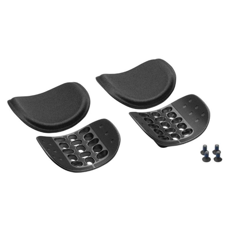 Profile Designs Ergo Injected Armrest Kit Black 4 x 4.5 x 2" - Image 1