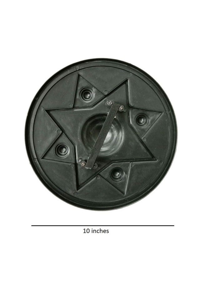 BookMyCostume - BookMyCostume Antique War Shield Dhaal Single Piece Kids Adults Fancy Dress Costume Accessory Silver - Image 1