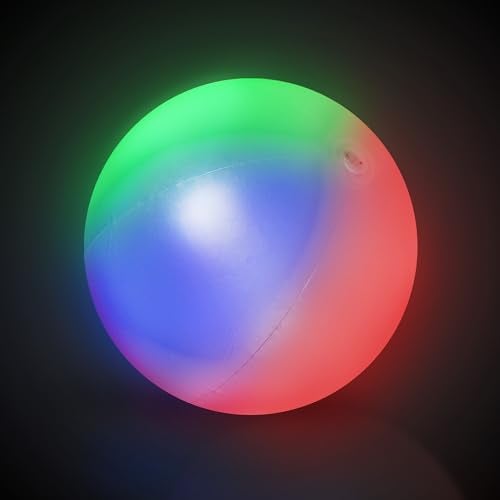 Windy City Novelties 30 LED Color Changing Waterproof Inflatable Beach Ball - Image 5