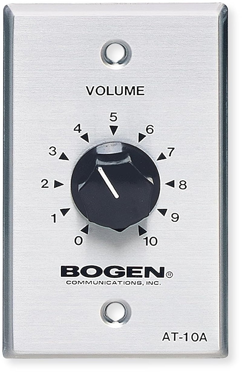 Bogen 10 Watt Attenuator - Single Gang