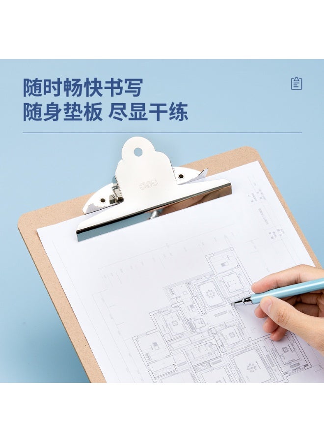 Deli دلي 9227 لوحة كتابة A4 بنية - مثالية للمكتب والمدرسة والتنظيم - Image 3