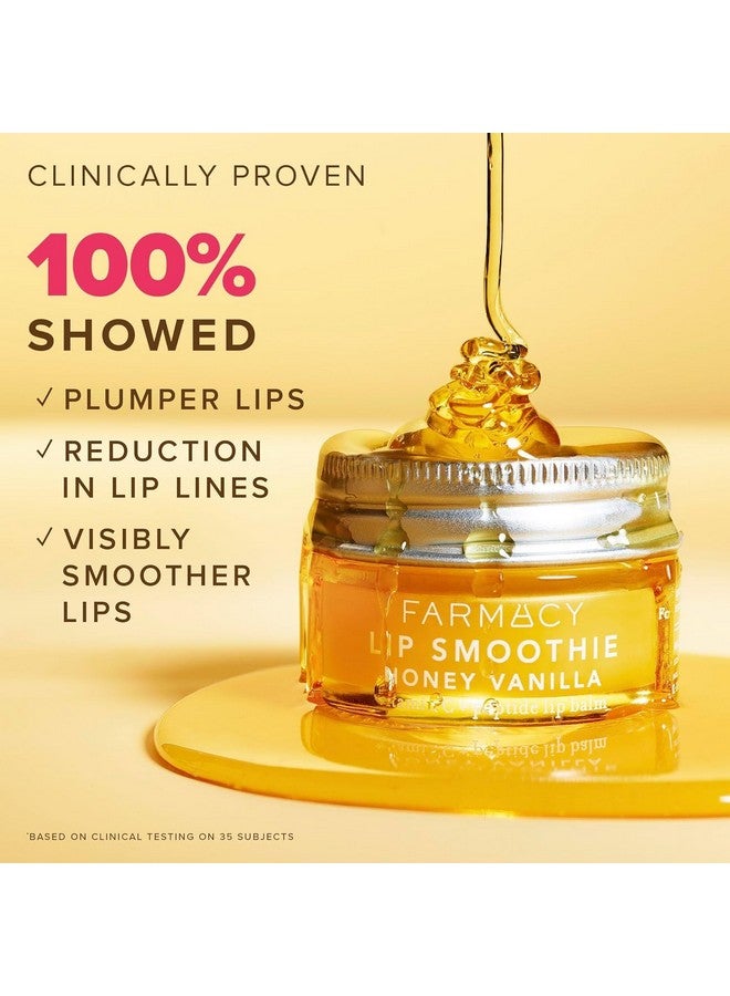 FARMACY Farmacy Peptide Lip Balm - Lip Smoothie Hydrating Lip Balm with Vitamin C to Visibly Plump + Smooth Lip Lines - Nourishing Lip Treatment with a High-Gloss Finish - Honey Vanilla (10g) - Image 2