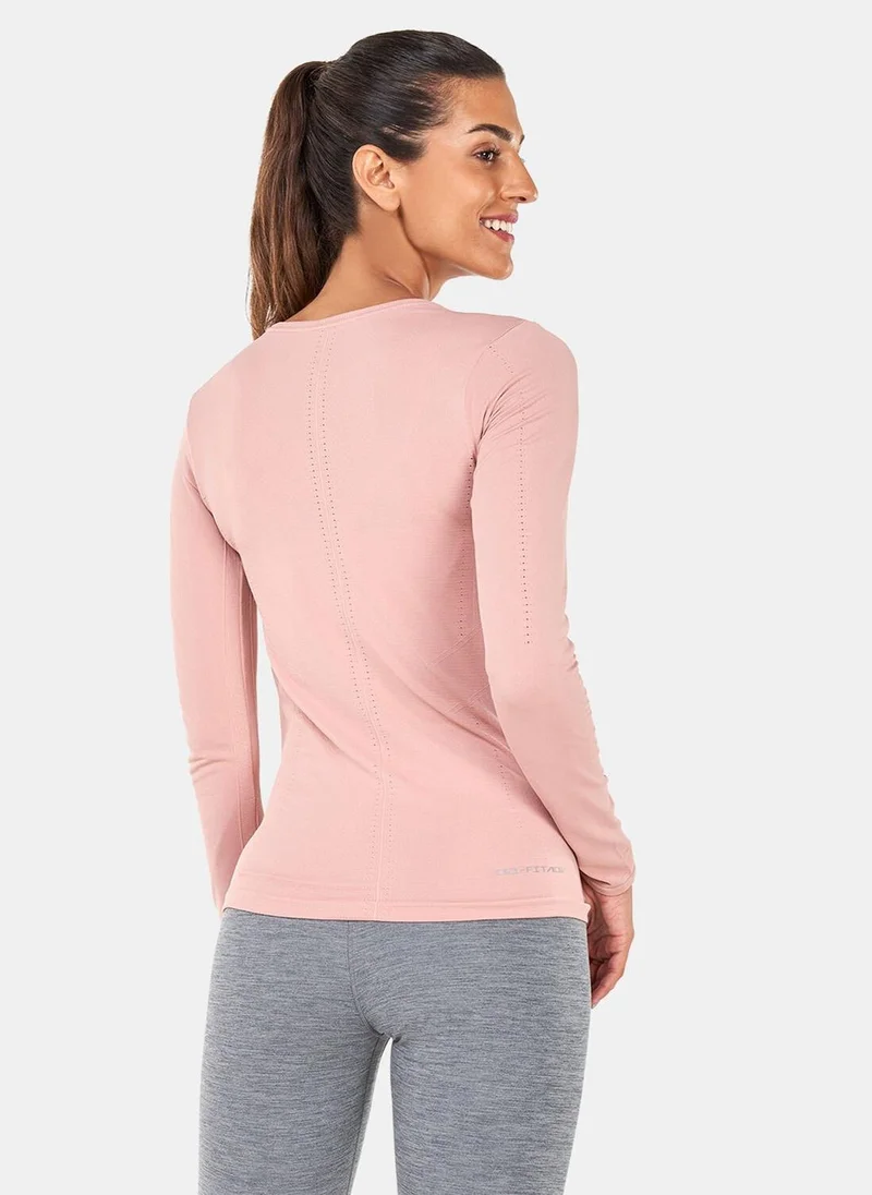 Nike Women's Dri-FIT ADV Aura Slim-Fit Long-Sleeve Top