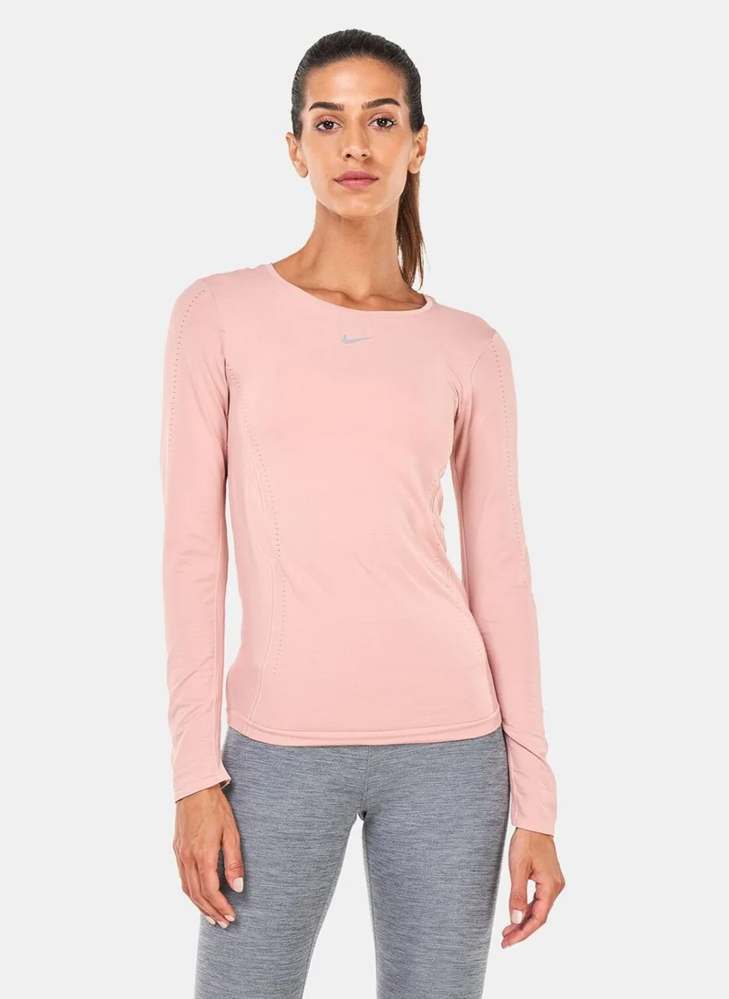 Nike Women's Dri-FIT ADV Aura Slim-Fit Long-Sleeve Top
