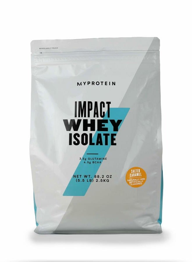 Myprotein ® مسحوق بروتين واي آيزوليت، كراميل مملح، 5.5 رطل (100 حصة) - Image 1