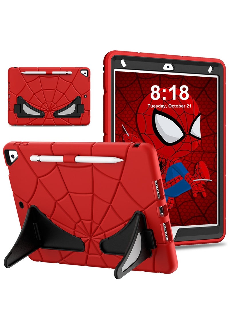 Ipad 9th/8th/7th Generation 10.2-Inch Case for Kids Shockproof Protective Cover with Pencil Holder Shoulder Strap Kickstand for Kids Children - Image 1