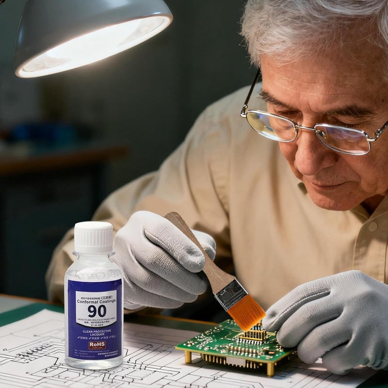 Galvanic Trace Shield for Encapsulating | Dielectric Polymer Chassis with Moisture Inert Logic & High Impedance Barrier Hardware for PCBS, LEDs, Terminals and Arrays - Image 3